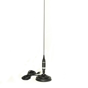 Antena CB Sirio Omega 27, 90 cm, cu baza magnetica DV inclusa Antena CB Sirio Omega 27, 90 cm, cu baza magnetica DV inclusa