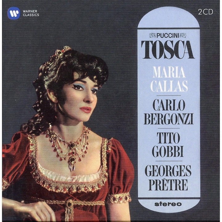 Maria Callas / Carlo Bergonzi / Tito Gobbi / Paris Opera Chorus & Paris Conservatoire Orchestra / Georges Pretre: Puccini - Tosca (1965) [2CD]