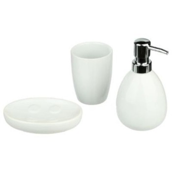Set baie ceramic 3 piese Set baie ceramic 3 piese