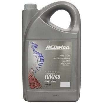 Ulei motor ACDelco Supreme 10W40 5L Ulei motor ACDelco Supreme 10W40 5L