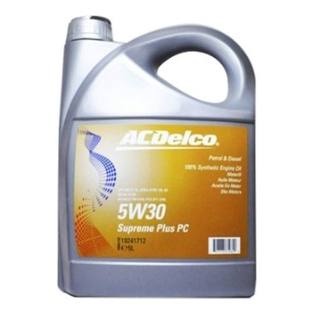 Ulei motor ACDelco 5W30 Supreme Plus LL III 5L Ulei motor ACDelco 5W30 Supreme Plus LL III 5L