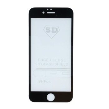 Folie protectie sticla 5D Tempered Glass pentru iPhone 6 Plus / iPhone 6S Plus, neagra Folie protectie sticla 5D Tempered Glass pentru iPhone 6 Plus / iPhone 6S Plus, neagra