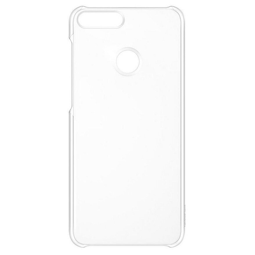 Capac de protectie ORIGINAL Huawei pentru Huawei Y7 Prime (2018), plastic solid, transparent