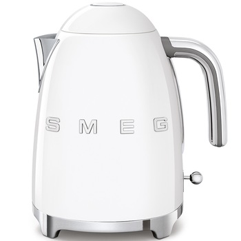 Fierbator electric Smeg KLF03WHEU, 2400W, 1.7 L, Alb Fierbator electric Smeg KLF03WHEU, 2400W, 1.7 L, Alb