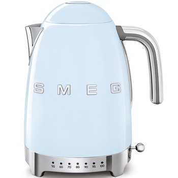 Fierbator electric Smeg KLF04PBEU, 2400W, 1.7 L, Albastru Fierbator electric Smeg KLF04PBEU, 2400W, 1.7 L, Albastru
