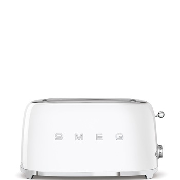 Prajitor de paine Smeg TSF02WHEU, 1500W, 6 trepte, Alb Prajitor de paine Smeg TSF02WHEU, 1500W, 6 trepte, Alb