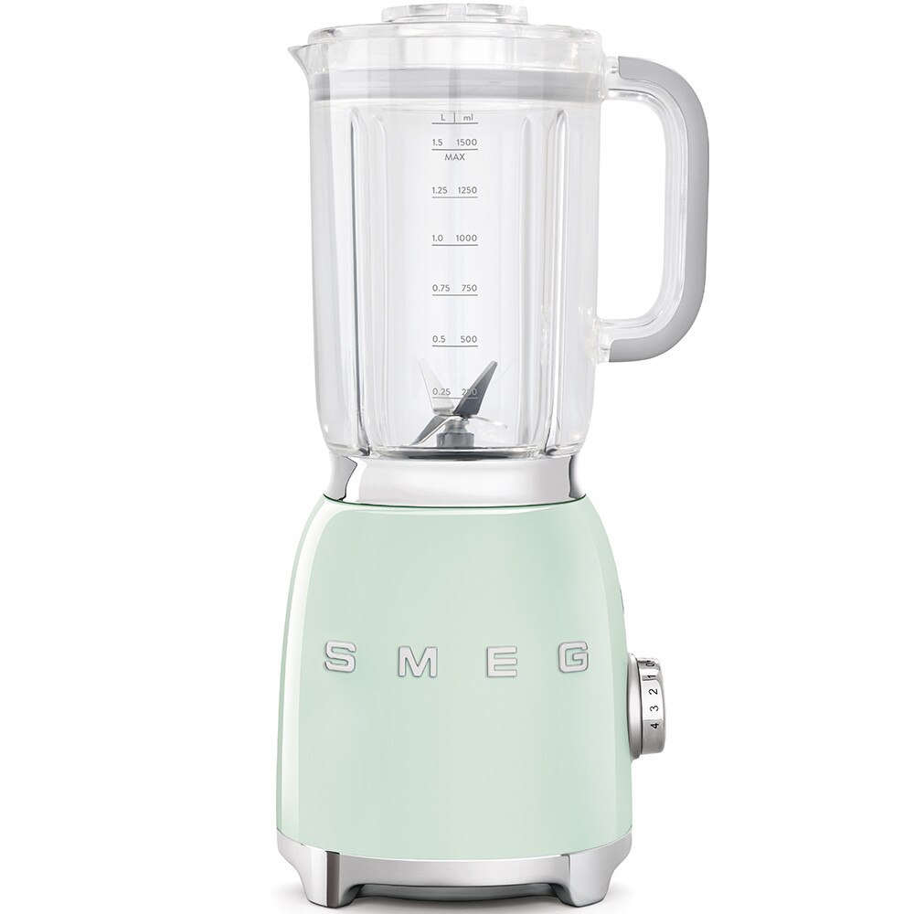 Blender SMEG BLF01PGEU, 800 W, 1.5 L, 4 viteze, Verde