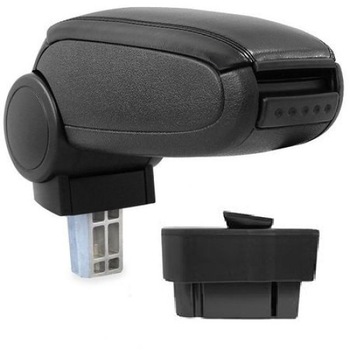 Cotiera Opel Corsa D (2006-2014), marca pro.tec - negru piele ecologica Cotiera Opel Corsa D (2006-2014), marca pro.tec - negru piele ecologica