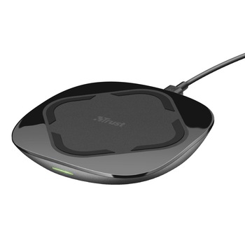 Incarcator wireless Trust Cito 10 Fast Charge Qi, Black Incarcator wireless Trust Cito 10 Fast Charge Qi, Black