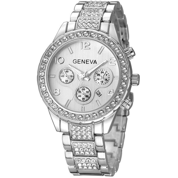 Ceas pentru femei GENEVA CONTESSA ARGINTIU