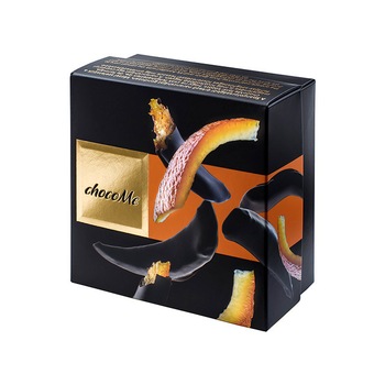 Praline ciocolata artizanala ChocoMe Voile - coaja de portocale glasata invelit in ciocolata neagra Praline ciocolata artizanala ChocoMe Voile - coaja de portocale glasata invelit in ciocolata neagra
