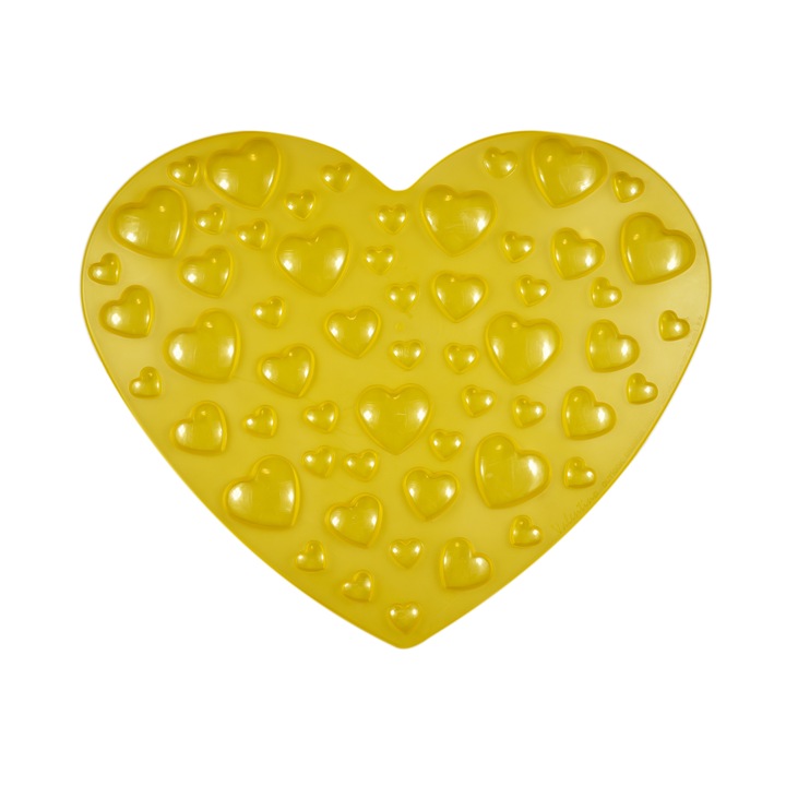 Covoras dus, Valentino, 570x450 mm, Yellow