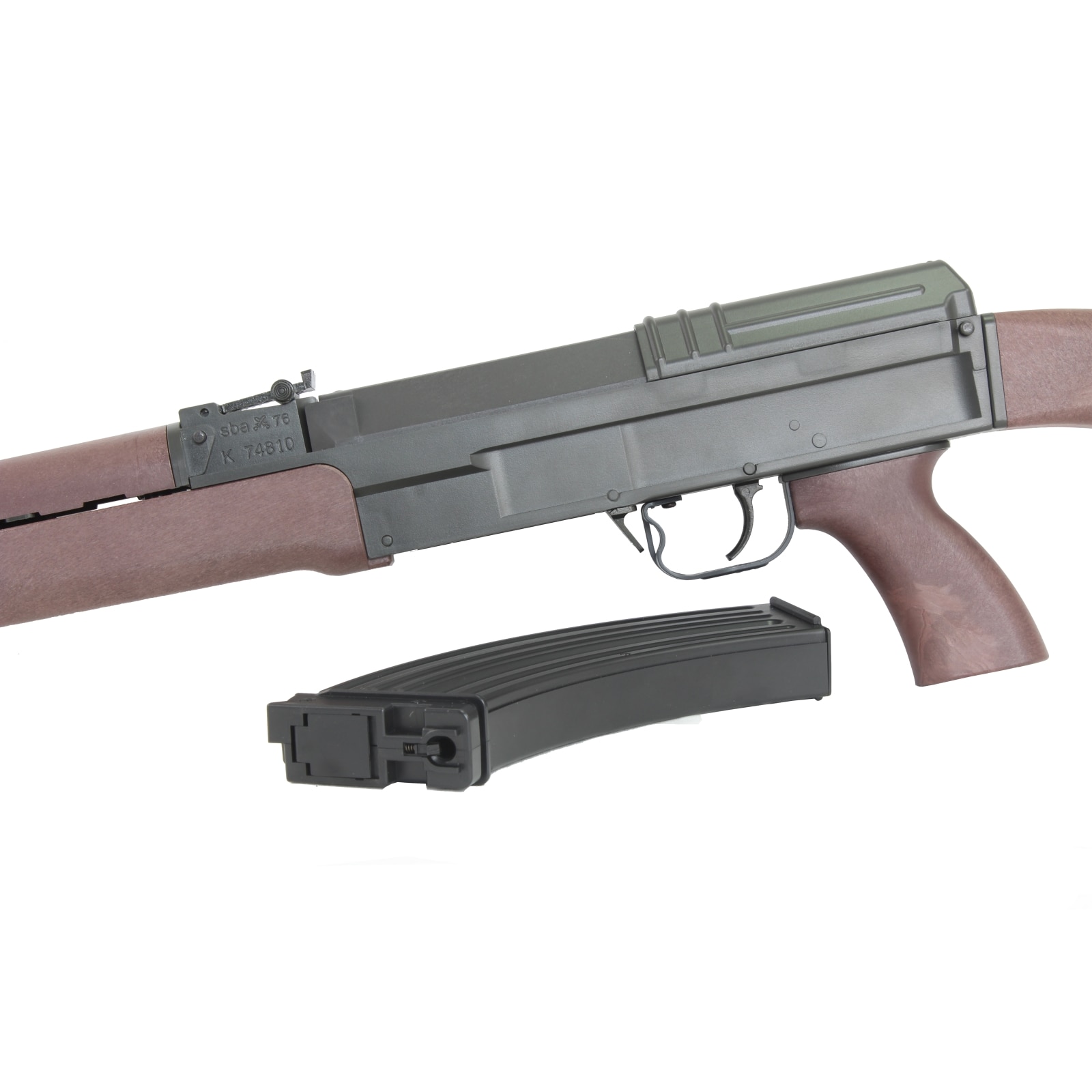 Replica Airsoft Warrior W58, propulsie pe arc, 95m/s eMAG.ro