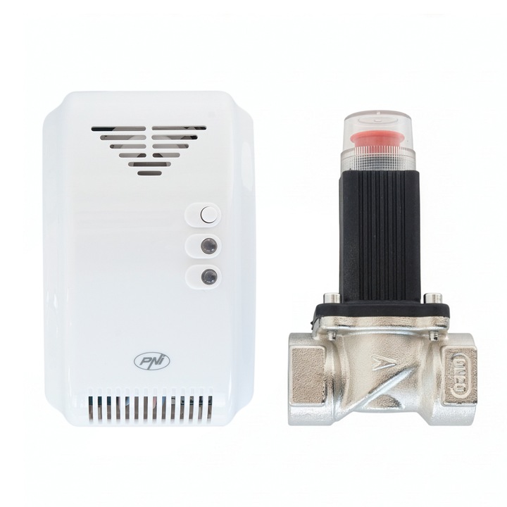 Kit senzor gaz si electrovalva PNI Safe House 200 3/4 Inch