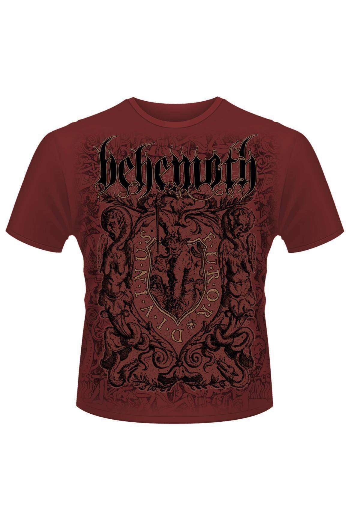 Tricou pentru barbati, Behemoth, Furor Divinus Maroon, Visiniu, S
