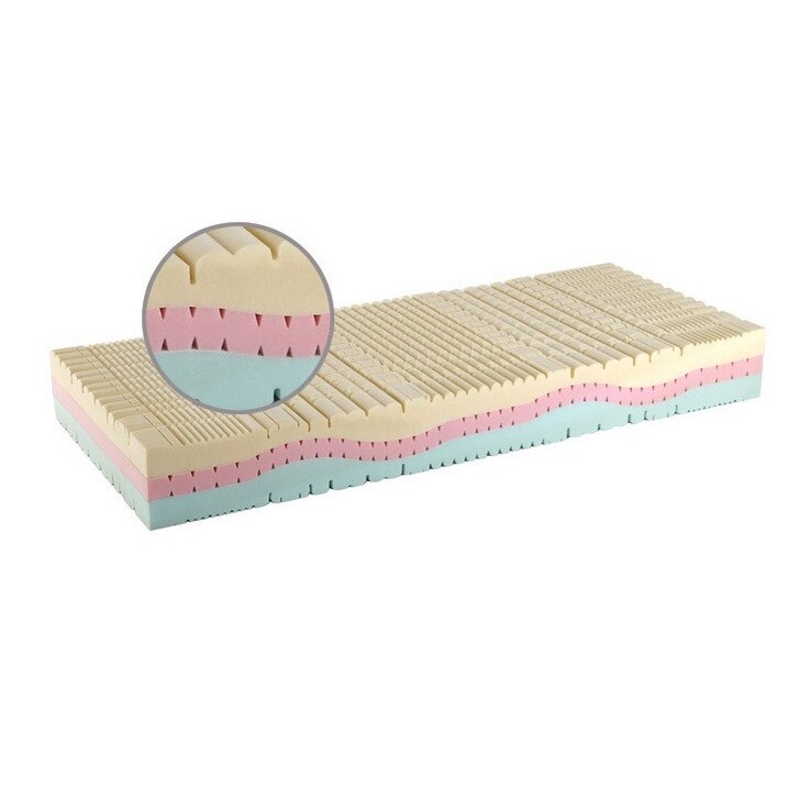 Saltea ortopedica PREVI Memory-Foam Life, 180x200x23 cm, fermitate medie
