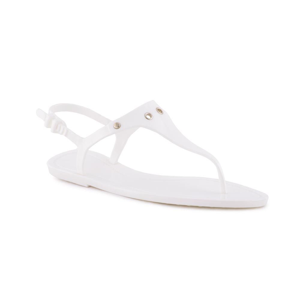 Sandale dama, Moda Italiana, alb