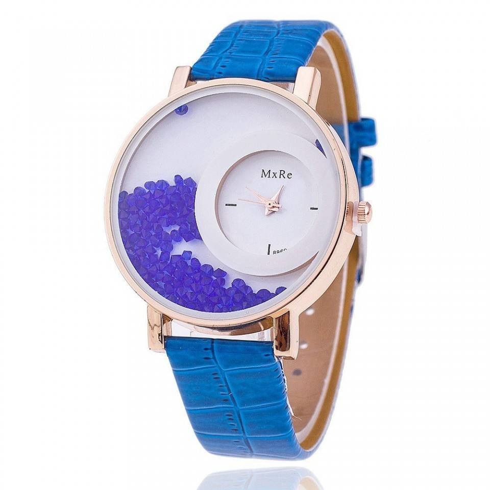 Ceas de dama GENEVA MYSTIC ALBASTRU