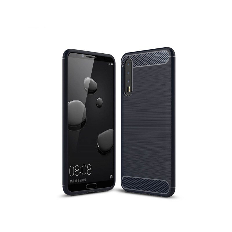 Husa Spate Forcell Carbon Pro Huawei P20 Navy