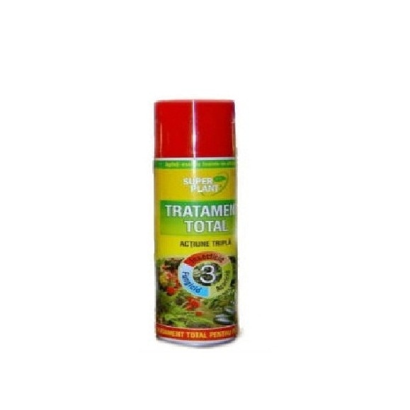 Spray Insecticid Tratament Total Actiune Tripla pentru plante Super Plant 500 ml