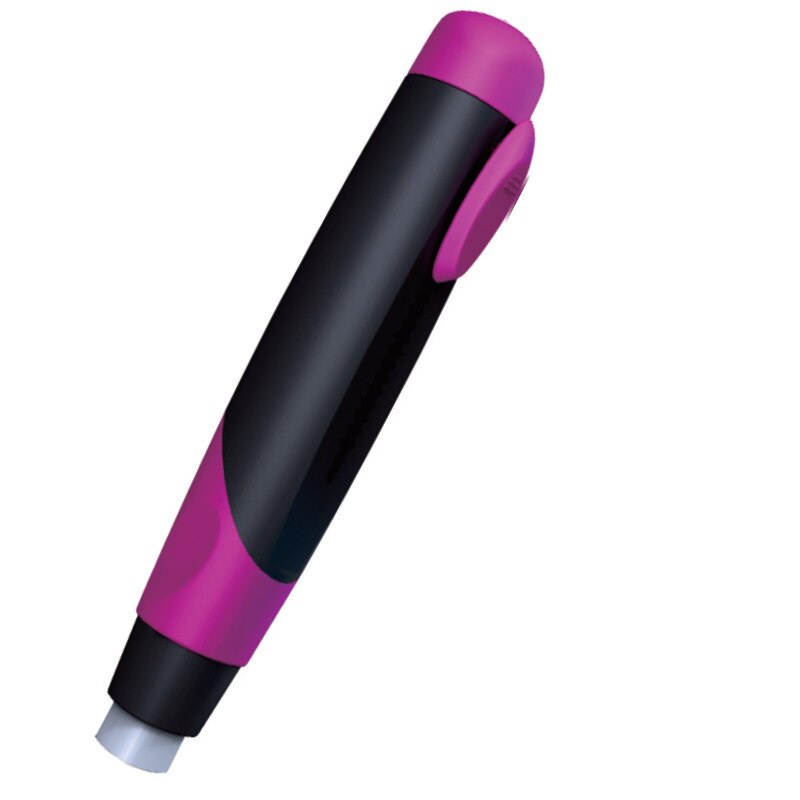 Radiera Comfy Grip, negru/ mov