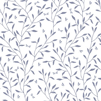 Tapet Premium Artfoyer - Garden, Leaves, Botanical, Blue, Vlies (Non-Woven), Eco Frendly, Nu necesita adeziv, Set 3 role, 5,4 mp Tapet Premium Artfoyer - Garden, Leaves, Botanical, Blue, Vlies (Non-Woven), Eco Frendly, Nu necesita adeziv, Set 3 role, 5,4 mp