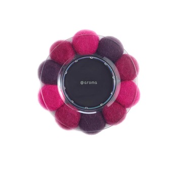 Difuzor Bonbon (Purple/Pink) Aromaterapie cu Bile din Pasla Confectionate Manual Ulei Esential Difuzor Bonbon (Purple/Pink) Aromaterapie cu Bile din Pasla Confectionate Manual Ulei Esential