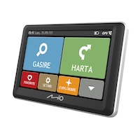 Sistem de navigatie Mio Spirit 7700 LM, ecran tactil de 5 ", actualizări gratuite pe viata, suport magnetic activ