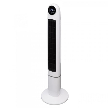 Ventilator stalp, 50W, panou tactil LCD, 120 cm, telecomanda, alb, Home Ventilator stalp, 50W, panou tactil LCD, 120 cm, telecomanda, alb, Home