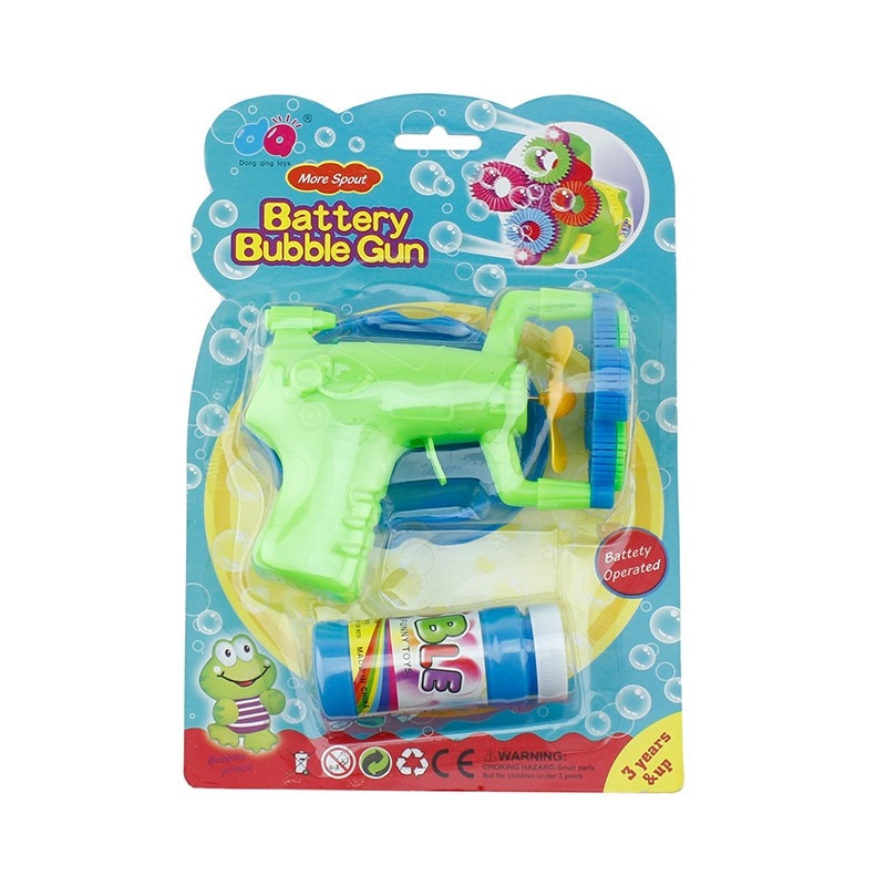 Pistol baloane de sapun, ProCart, alimentare baterii, flacon solutie inclus