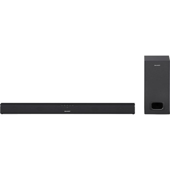 Soundbar Sharp HT-SBW110, 2.1, 180W, HDMI, Bluetooth, negru Soundbar Sharp HT-SBW110, 2.1, 180W, HDMI, Bluetooth, negru