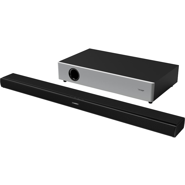 Soundbar Sharp HT SBW160, 2.1, 360 W, Bluetooth, Fekete