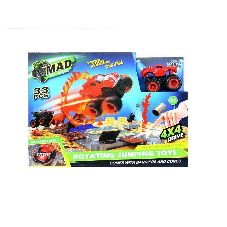 Set Masina de teren+accesorii Multicolor