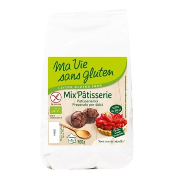 Amestec pentru patiserie - fara gluten, Ma vie sans gluten, 500g Amestec pentru patiserie - fara gluten, Ma vie sans gluten, 500g
