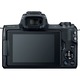 Aparat foto mirrorless Canon EOS M50, 24.1 MP, 4K, Wi-Fi, Negru + Obiectiv EF-M 15- 45mm f/3.5-6.3 IS STM