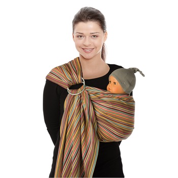 Sistem de purtare sling cu inel padded Pineapple Trend BB-Sling Babylonia Sistem de purtare sling cu inel padded Pineapple Trend BB-Sling Babylonia