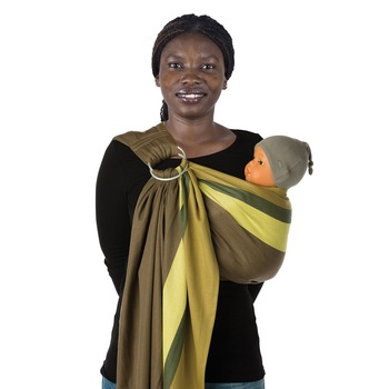 Sistem de purtare sling cu inel padded Tapenade trend BB-Sling Babylonia Sistem de purtare sling cu inel padded Tapenade trend BB-Sling Babylonia