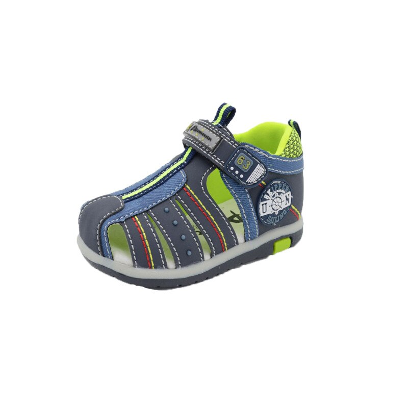 Sandale ortopedice baieti American Club 87294-B, Bleumarin