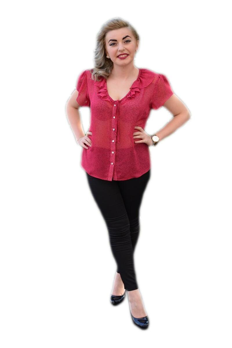 Bluza dama, de culoare roz, D&J Exclusive, Roz