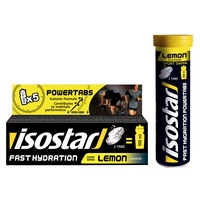 Tablete efervescente cu aroma de lamaie Isostar