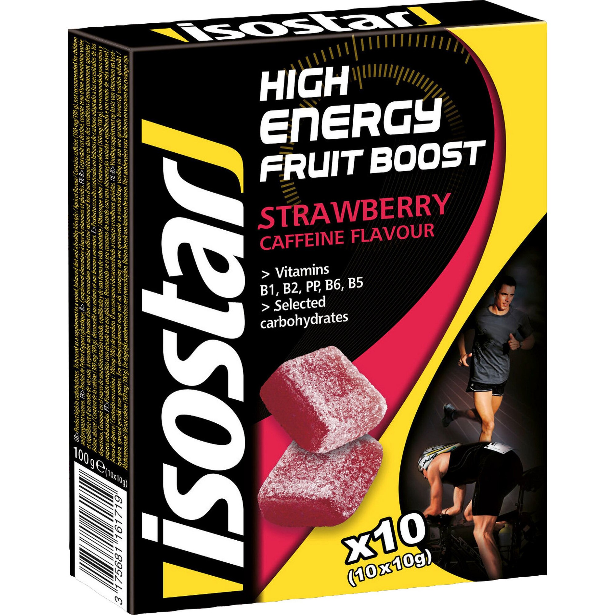 Jeleuri energizante cu aroma de capsuni Isostar,Fruit Boost
