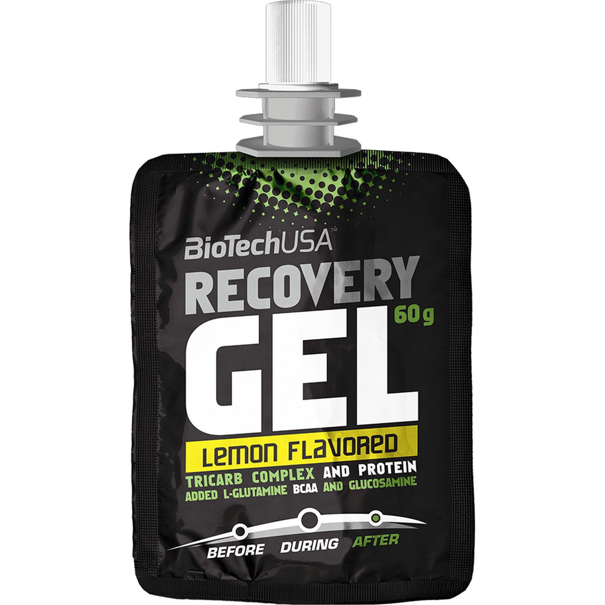 Gel de recuperare cu aroma de lamaie,Biotech USA,Recovery Gel lemon