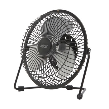 Mini ventilator 51110 - 00086184, Delight, USB, 5V 0.25W, Negru Mini ventilator 51110 - 00086184, Delight, USB, 5V 0.25W, Negru