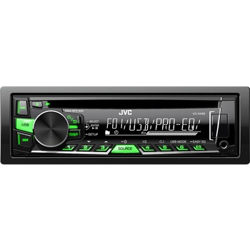 Radio CD auto JVC KD-R469EY, 4 x 50 W, 1DIN, USB, AUX, Subwoofer control Radio CD auto JVC KD-R469EY, 4 x 50 W, 1DIN, USB, AUX, Subwoofer control