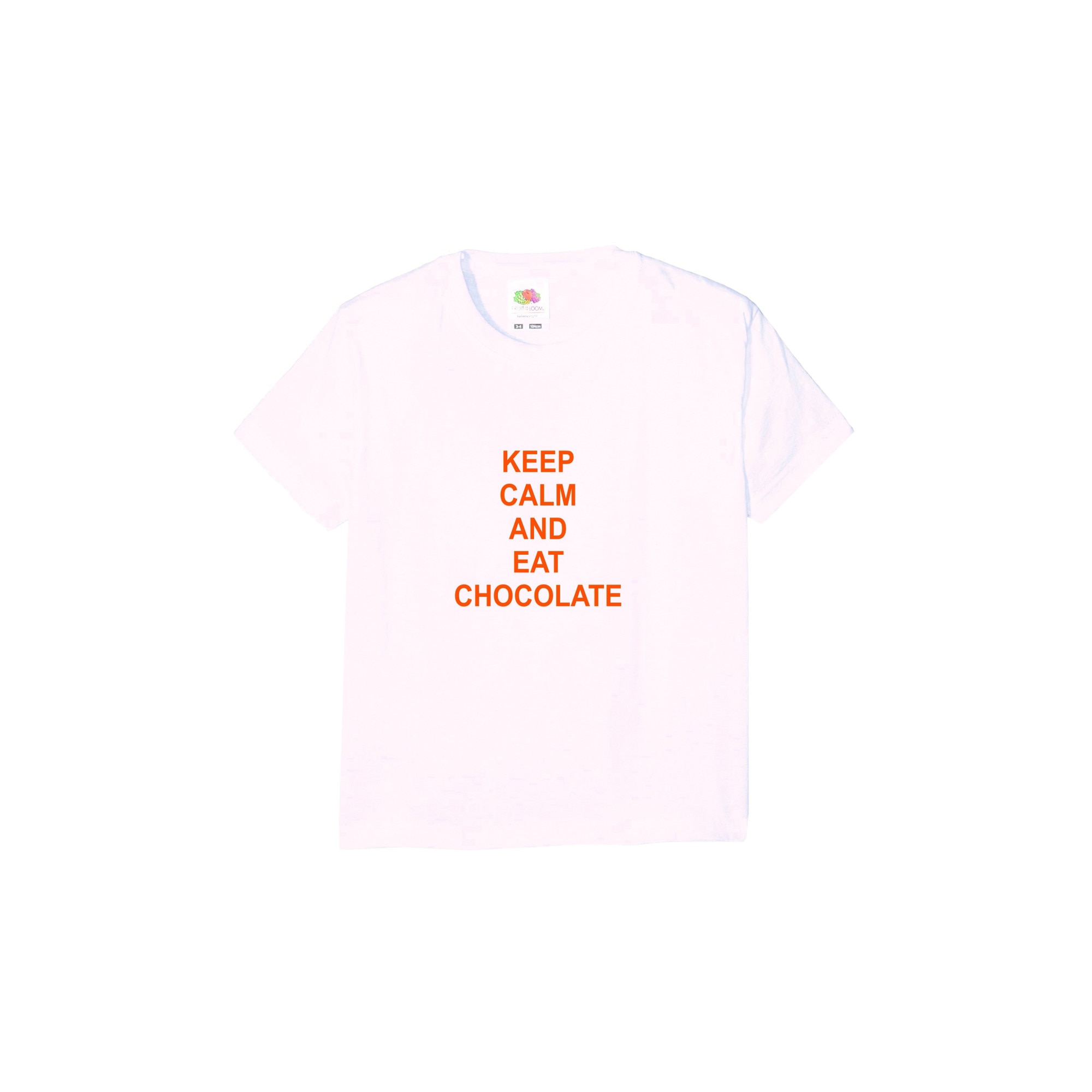 Tricou alb, 100% bumbac, 