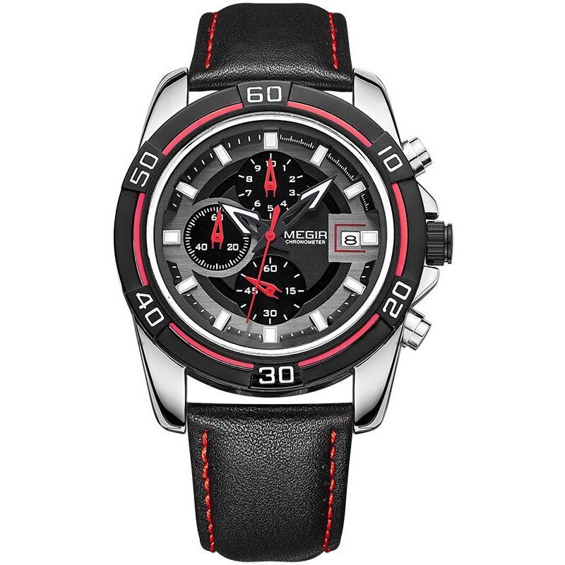 Ceas barbatesc elegant Megir Herald, negru