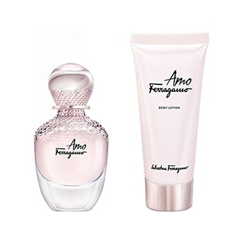 Set Salvatore Ferragamo, Amo, Femei: Apa de Parfum, 50 ml + Lotiune de corp, 100 ml Set Salvatore Ferragamo, Amo, Femei: Apa de Parfum, 50 ml + Lotiune de corp, 100 ml
