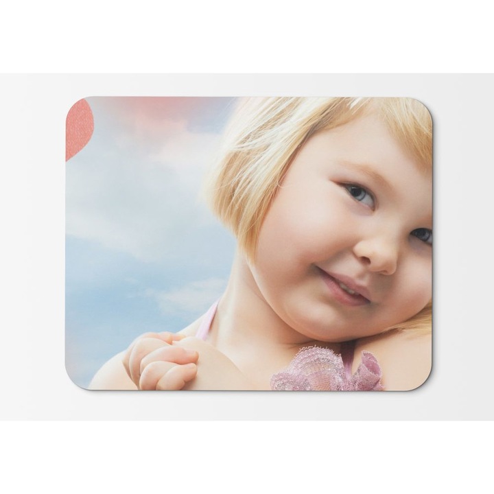 Mouse Pad Cute Girl Love Hearts Hd - 21.5 x 27 x 0.3cm