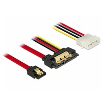 cablu de date  alimentare sata 22 pini 6 gbs cu clips la molex 4 pini  sata 7 pini 30cm delock 85230 imagen 36_0_
0