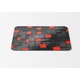 Mouse Pad D Cubes Black Red - 21.5 x 27 x 0.3cm